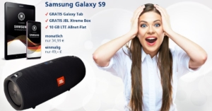 Die besten Handytarife mit Samsung Galaxy-S9